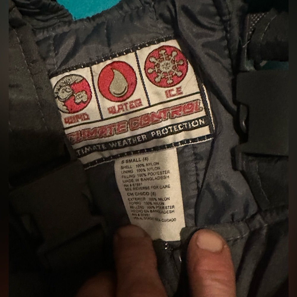 Grey coveralls made by climate control